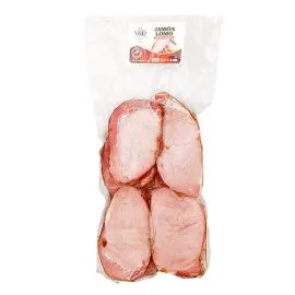Jamón de lomo ahumado lasqueado (2.2lb). islagrande.com