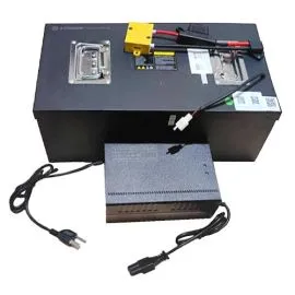 Battery with charger, LiFePo4 76.8V 42Ah. islagrande.com