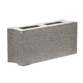 Gray Concrete Block, 50cm x 15cm x 20cm. islagrande.com