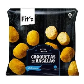 Cod and Potato Croquettes Pre-cooked Frozen FIT'Z 10u/Pack 300g
