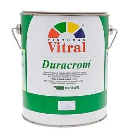 Duracrom L30 synthetic enamel, metallic container, 4.4L. islagrande.com