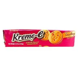 Bakemate Strawberry Sandwich Cookies 150g