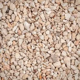 Crushed and small gravel for construction processes. islagrande.com