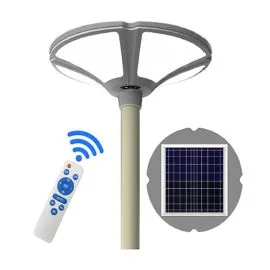 MC-81 Solar LED Garden Light with Remote and 190cm Pole. islagrande.com