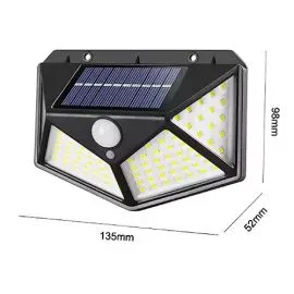 MC-67-100 Solar LED Outdoor Wall Light 12W. islagrande.com