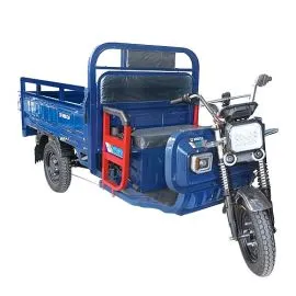Electric cargo tricycle without cabin C400A (LiFePO₄ 60 V 90 Ah Battery). Islagrande.com