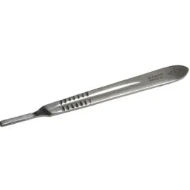 Scalpel Handle # 4, Stainless steel. islagrande.com