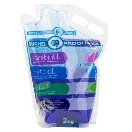 NETCAL Anti-Limescale Cleaner 18kg (Box containing 9 DOY PACK of 2kg each). islagrande.com