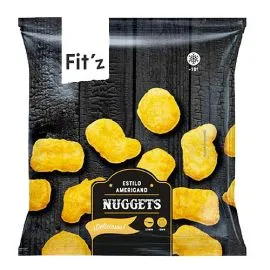 Breaded Chicken Nuggets Pre-cooked Frozen FIT'Z 17u/Pack 400g