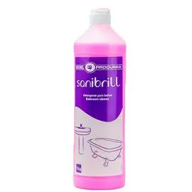 SANIBRILL Disinfectant Detergent 12 Kg (Box with 12 bottles of 1 Kg each). islagrande.com