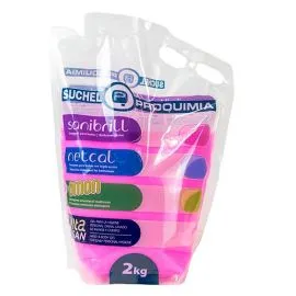 SANIBRILL Disinfectant detergent 18kg (Box containing 9 DOY PACK of 2 kg each) . islagrande.com