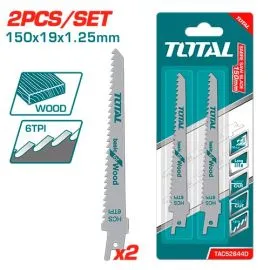 Reciprocating saw blades for metal