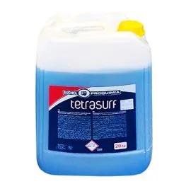 Liquid Textile Detergent Tetrasurf, in 20kg containers. islagrande.com