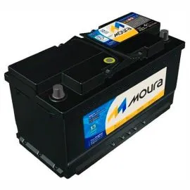 Batería 12V-95A  MOURA, vista oblicua. islagrande.com