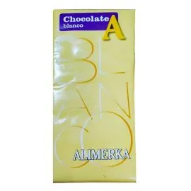 Chocolate Blanco ALIMERKA 100g.islagrande.com