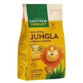 Jungle Biscuits NOGLUT SANTIVERI 100g