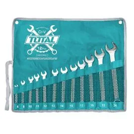Juego de llaves combinadas de 12 piezas. islagrande.com