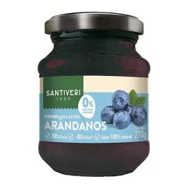 Extra Blueberry Jam Sugar-Free SANTIVERI 270g