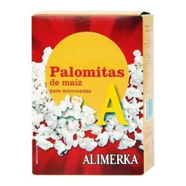 Microwave Popcorn with Salt ALIMERKA pack 3x100g
