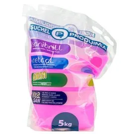SANIBRILL Disinfectant detergent 20kg (Box containing 4 DOY PACK of 5 kg each). islagrande.com