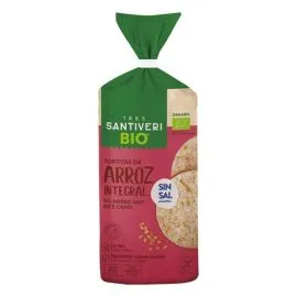 Rice Cakes without Salt BIO SANTIVERI 100g