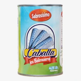Sabrosísimo Mackerel in Brine 425g. Islagrande.com