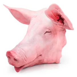 Pork Head 4,5 to 5,5kg. Islagrande.com
